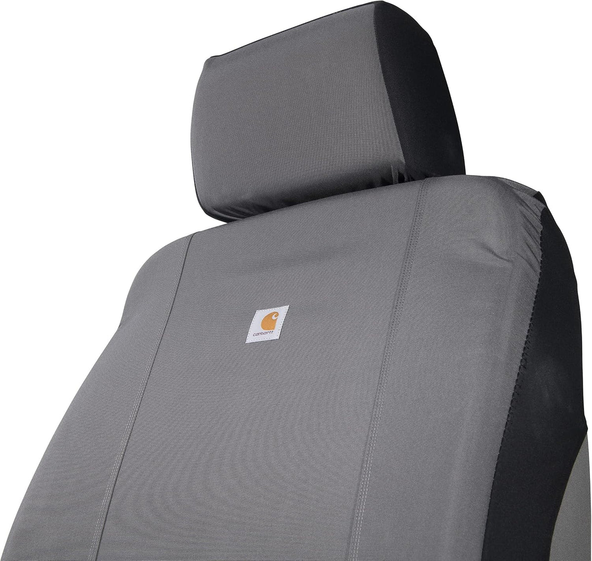 Carhartt Universal Nylon Duck Canvas Bucket Seat Covers + Organizer (Black)
