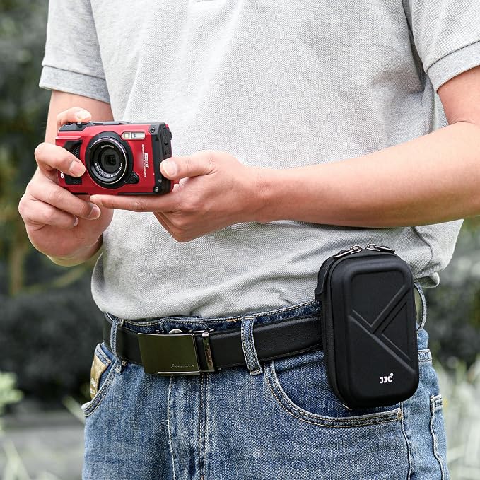 JJC Hard Camera Case Bag for Olympus Tough TG-7 TG-6 TG-5 Ricoh GR IV GR III GR