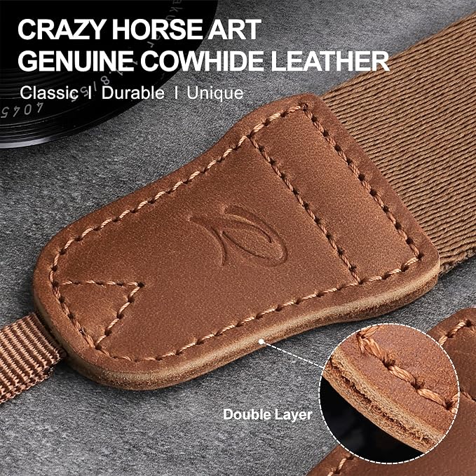 Padwa Lifestyle Brown Camera Strap