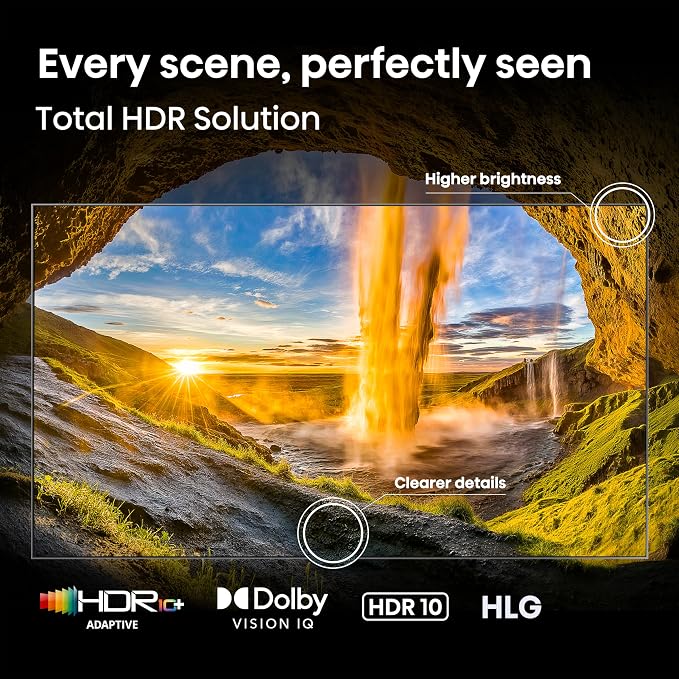 Hisense 50" E7 Cinema Series Hi-QLED Mini-LED 4K UHD Smart Fire TV (50E7SF, 2026 NEW) - Native 144Hz, AI Picture, Dolby Vision IQ · Atmos, FALD, MEMC, HDR10+ Adaptive, Alexa+