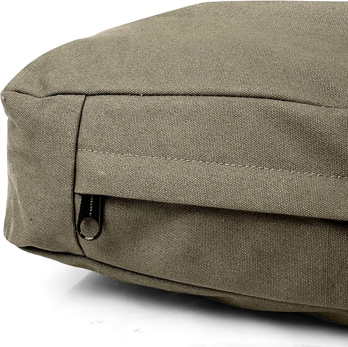WHITEDUCK Dog Bed Cover (Olive) 35" Lx20 Wx4.3 th (M)