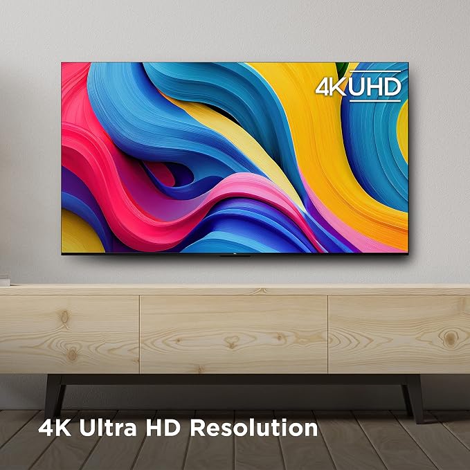TCL 55-Inch Class S4 4K LED Smart TV with Google (55S450G, 2023 Model), Dolby Vision, HDR Pro, Atmos, Assistant Built-in Voice Remote, Works Alexa, Streaming UHD Television
