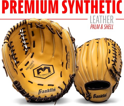 Franklin Sports Unisex Adult 12" Softball Glove - Durable, Comfortable Fit for All Players