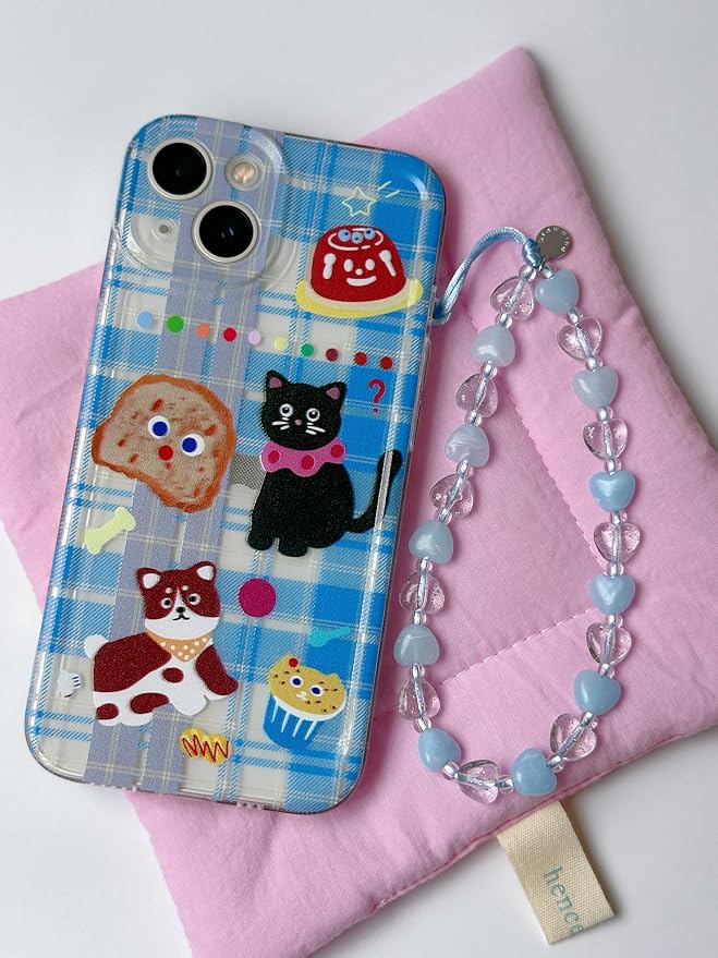 Drawwind Phone Charm Strap Cute Wrist Straps Cell Phone Charm String Y2K