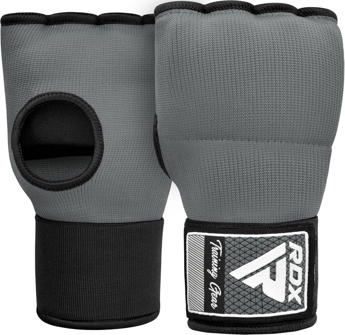 RDX Gel Boxing Hand Wraps - Quick 100cm Long Wrist Straps for Men & Women | Padded Fist Protection for MMA & Muay Thai