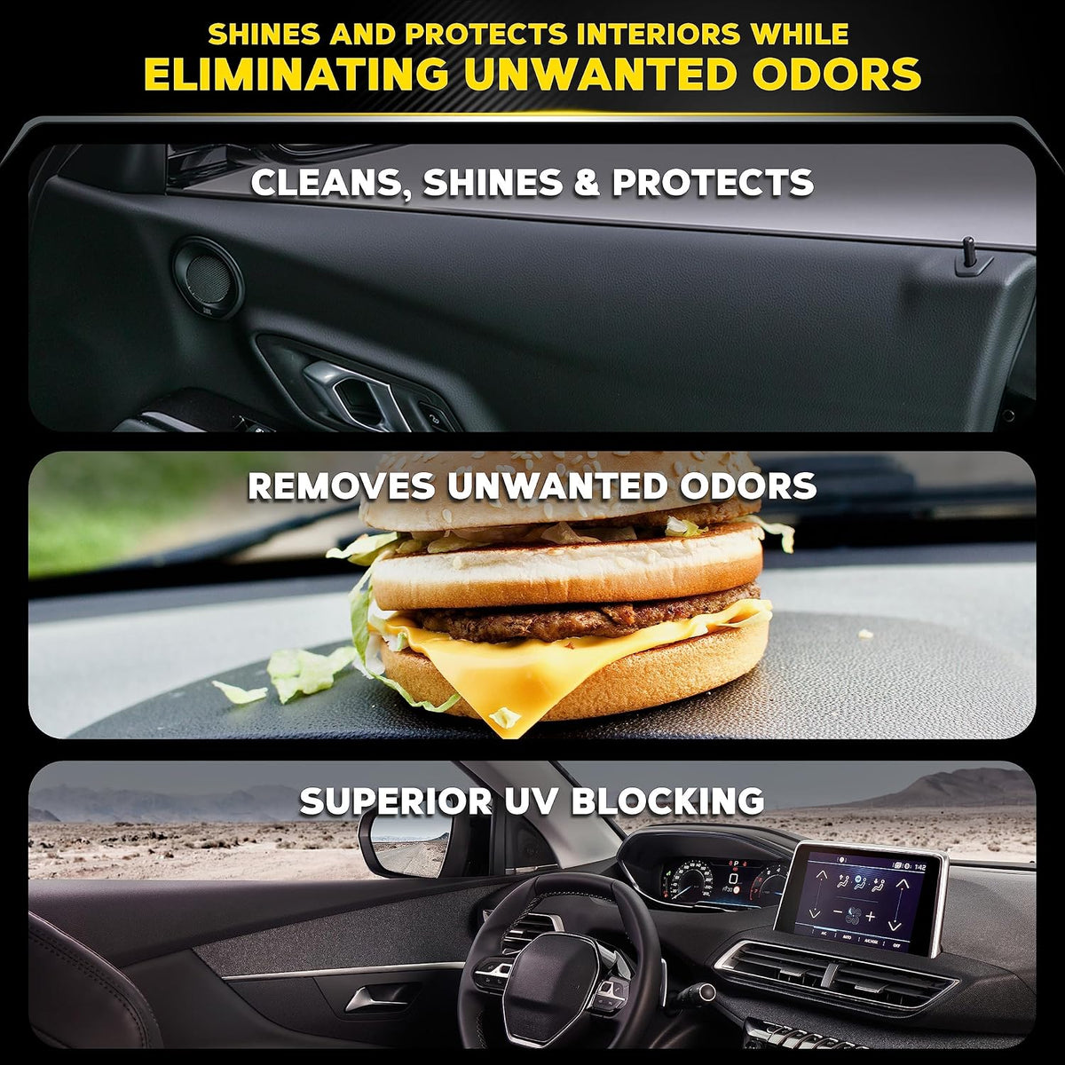 Meguiar’s New Car Scent Protectant Wipes, Car Wipes For Drivers &amp; Detailers—Car Cleaning Wipes That Clean, Protect And Freshen; Car Interior Wipes For Cars, Trucks &amp; Suvs - 30 Count