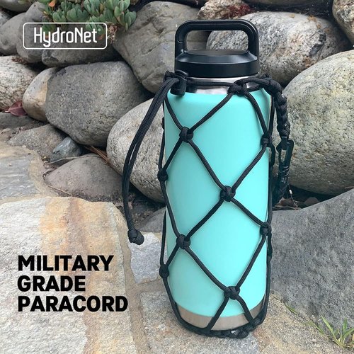 Gearproz HydroNet Carry Bag - Versatile Handle & Shoulder Strap for YETI Rambler & Camelbak Bottles | Ideal for Hiking & Travel