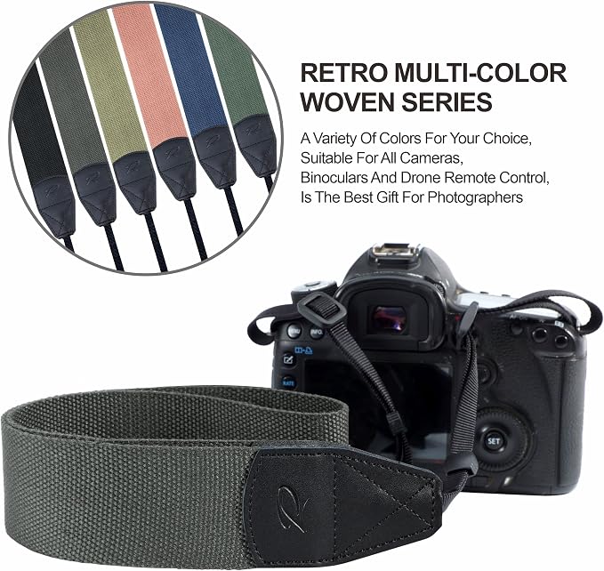 Padwa Lifestyle Grey Camera Strap