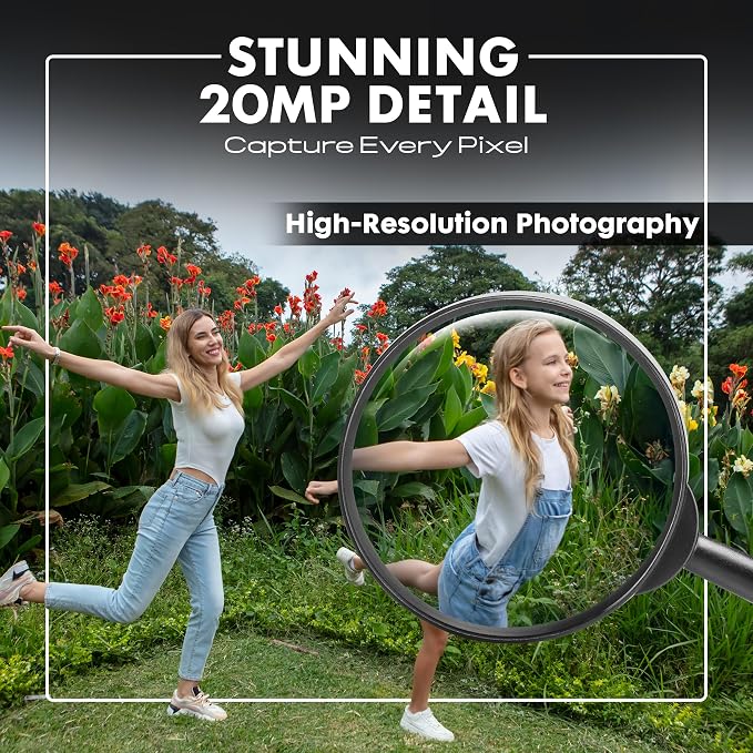 Minolta MN40Z 20MP Digital Camera – 40x Optical Zoom, 1080p FHD Video, 3.0" LCD