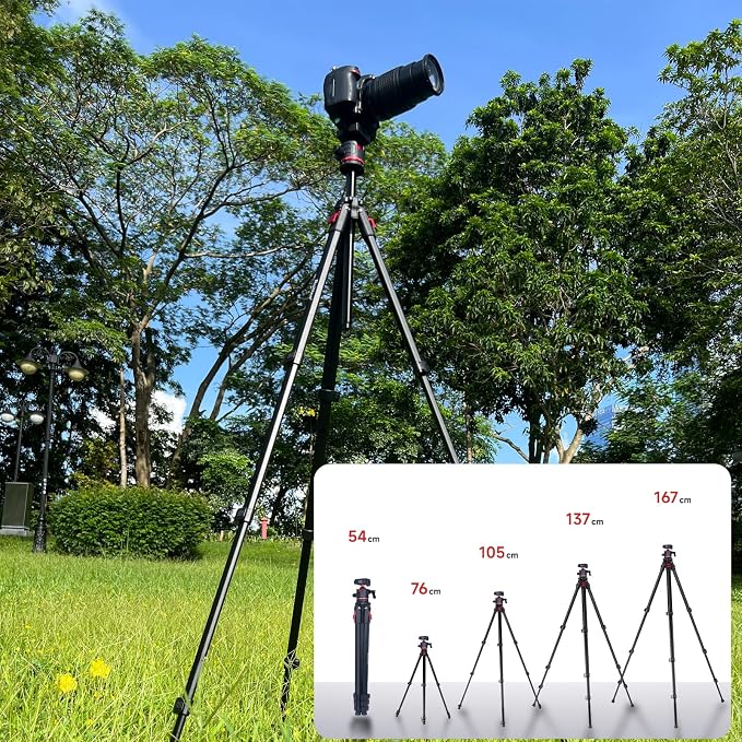 Travel Tripod, Canon G7X, DSLR/SLR Cameras, Video Camcorders, Action Cameras