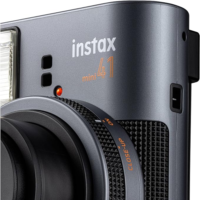 Fujifilm Instax Mini 41 Instant Film Camera Black + 20 Instax Instant Film