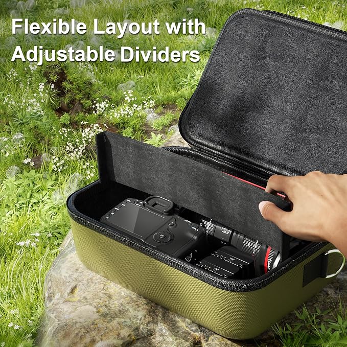 ProCase Hard Shell Camera Case for Canon Rebel T7/EOS