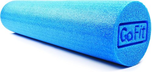 GoFit Foam Roller - High-Density Muscle Recovery Tool with Training Manual | Ideal for All Fitness Levels