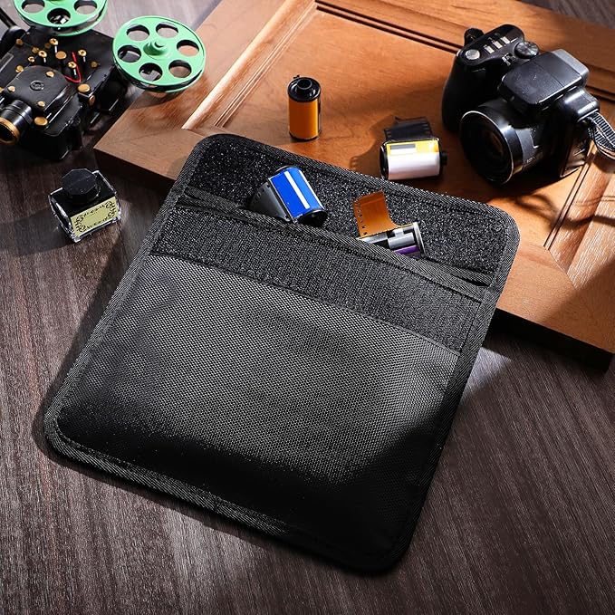 2 Pieces Filmguard Bag Waterproof Storage Carrying Case Xray Proof Bags Film