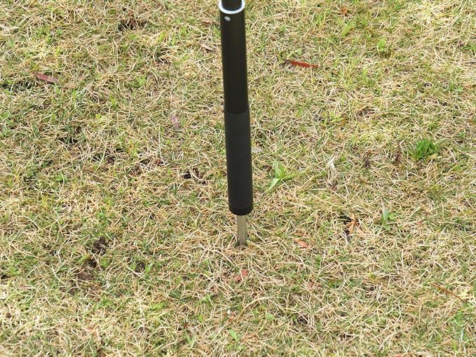 Golf Monopod Selfie Stick with Metal Ground Spike | Magnetic Phone Holder 52"
