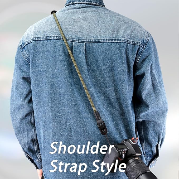 VKO Camera Strap Rope, Quick Release Vintage Cute QD Nylon Neck Shoulder Straps