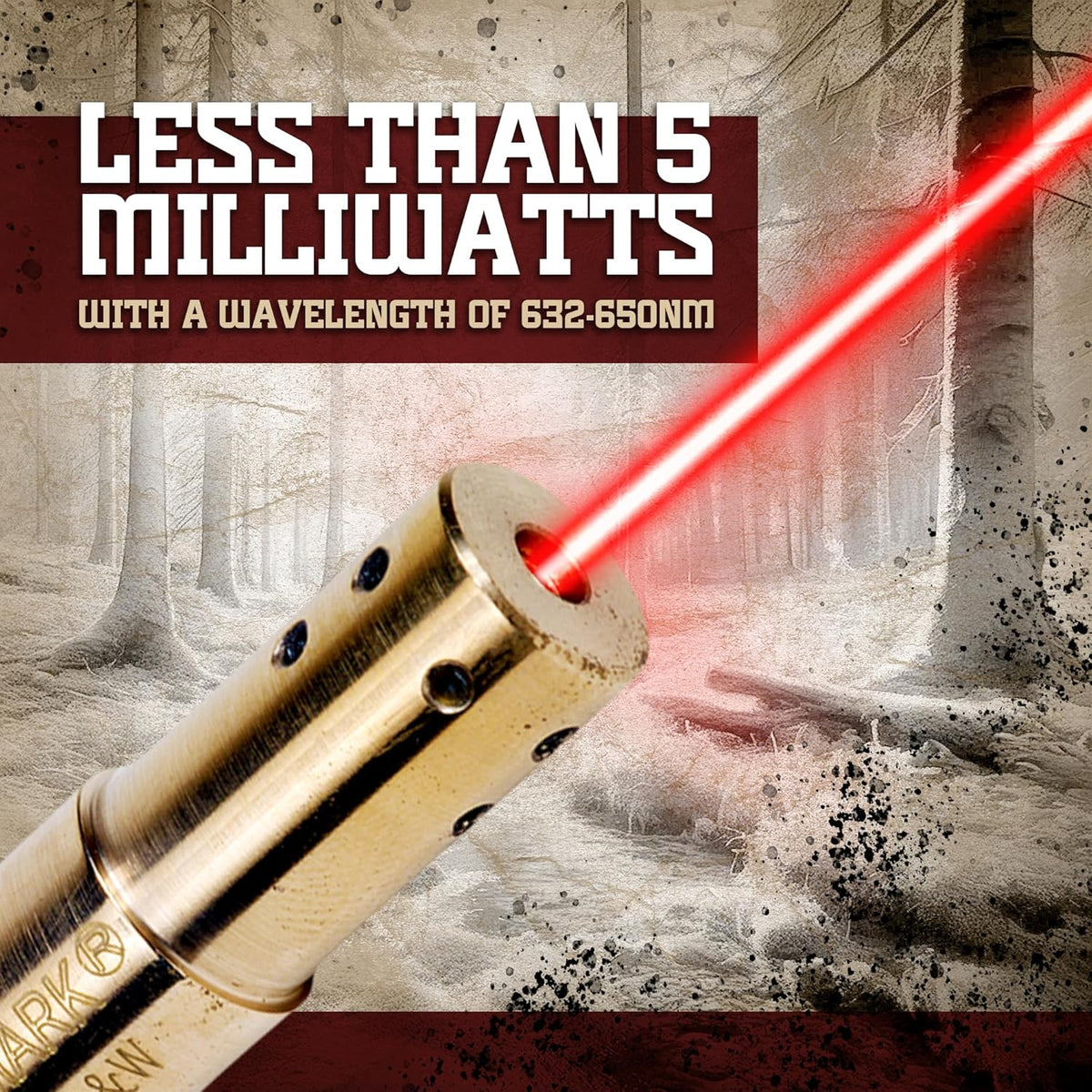 Sightmark Pistol Boresight - Precision Red Laser for Accurate Shooting | Compact Design