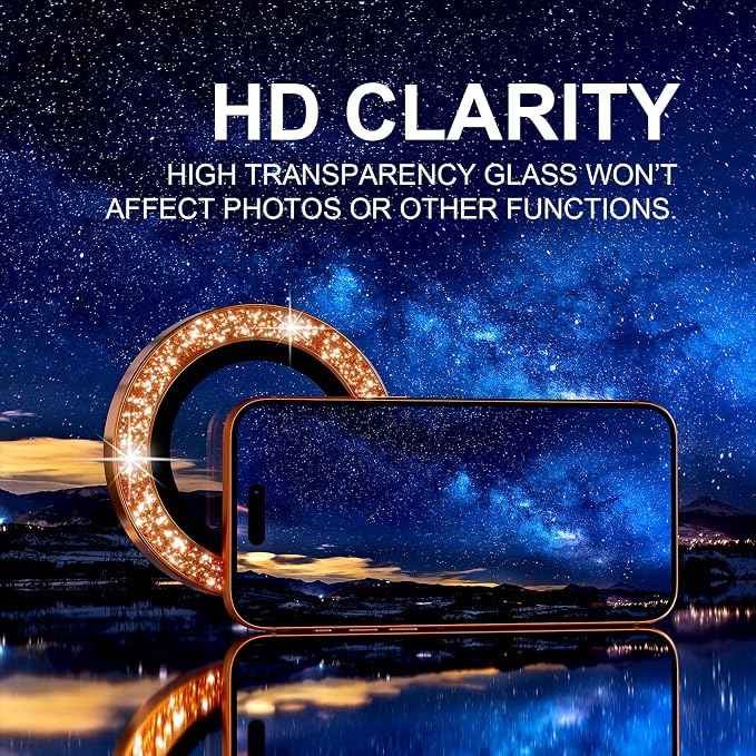 Choiche Compatible for iPhone 17 Pro/iPhone 17 Pro Max Camera Lens Protector