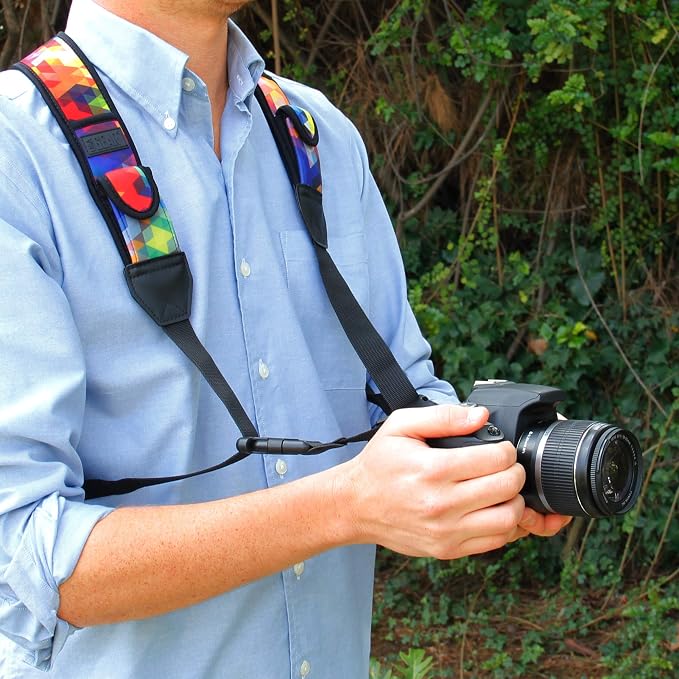 USA Gear DSLR Camera Strap Chest Harness