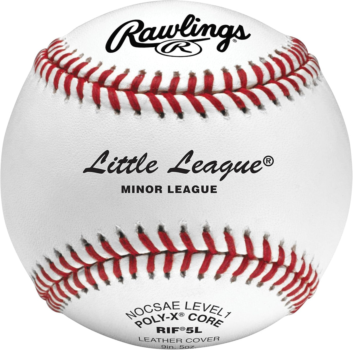 Rawlings RIF Little League Training Baseballs - 12 Count | Level 5 (Ages 7-10) & Level 10 (Ages 10+) Options