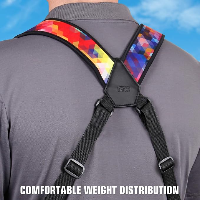 USA Gear DSLR Camera Strap Chest Harness