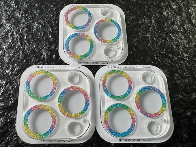 Dengduoduo 3 Pack Camera Lens Protector