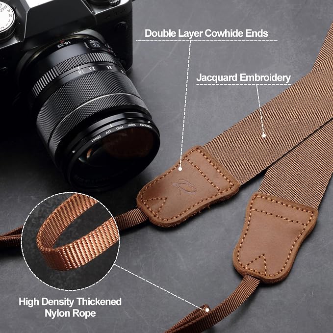 Padwa Lifestyle Brown Camera Strap