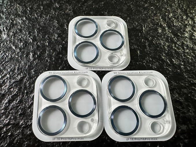 Dengduoduo 3 Pack Camera Lens Protector