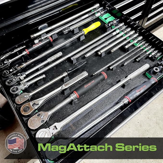 MagAttach Ratchet Organizer Kit (1/2", Grey/Black)