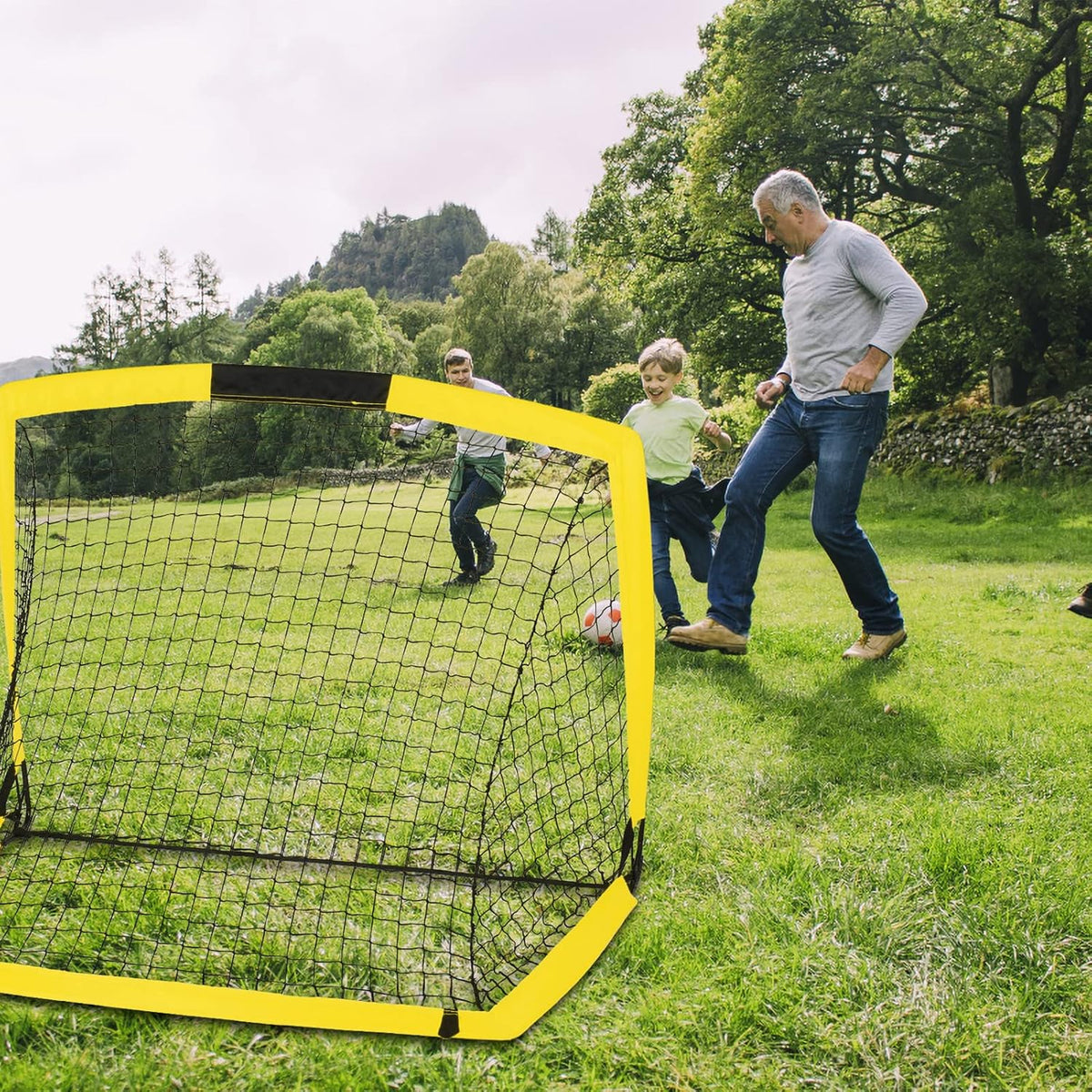 Soccer Goal by [Brand Name] - Portable Pop Up Design with Carry Bag | 5x3.1ft for Kids & Adults