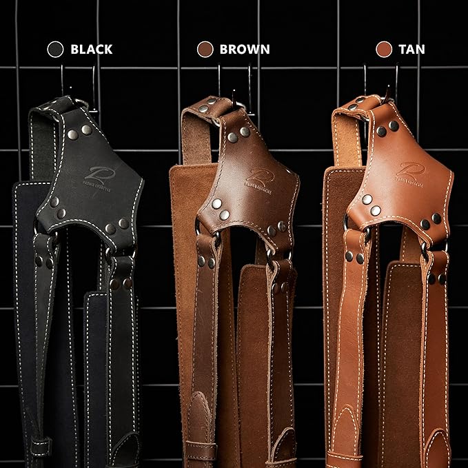 Padwa Lifestyle Tan Dual Camera Harness Strap