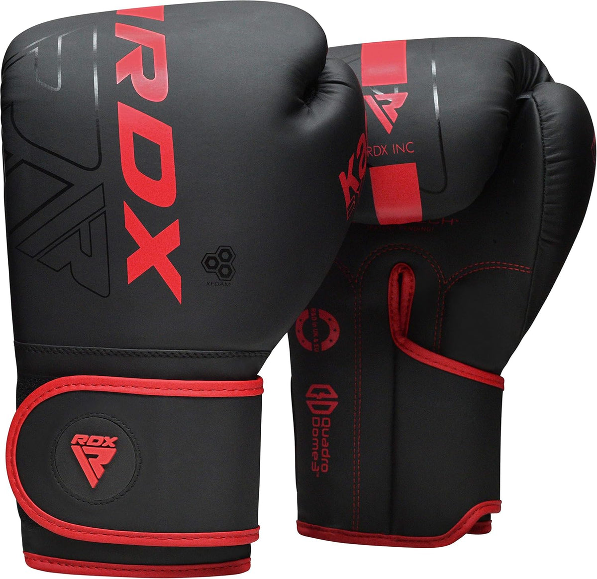 RDX Boxing Gloves - Pro Training & Sparring | Maya Hide Leather for MMA & Kickboxing | Ventilated Palm, Multi-Layered, 8-18 Oz Options