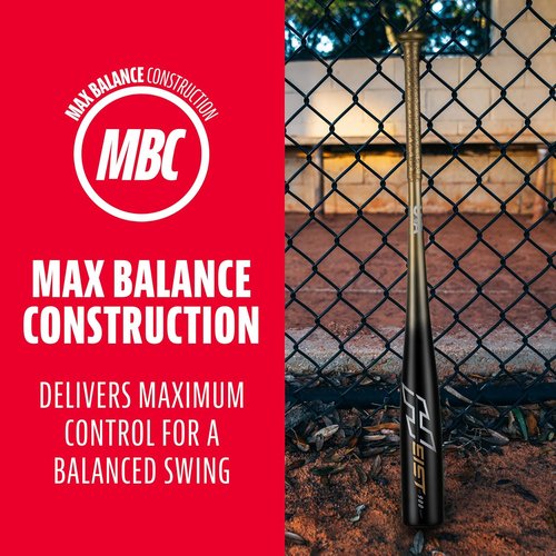 Franklin Sports Youth Baseball Bat - Heist Big Barrel Metal Bat for Ages 8-12 | 26" to 30" -9 & -10 Options