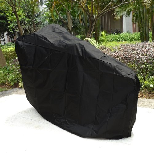 ATCG Bike Cover - Waterproof 190T Nylon Bicycle Cover for 20" Kids' Bike | Compact Storage Bag (Black)