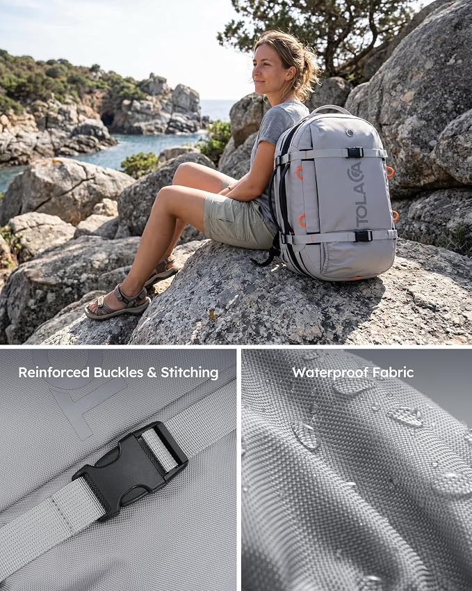 Tolaccea Travel Laptop Backpack