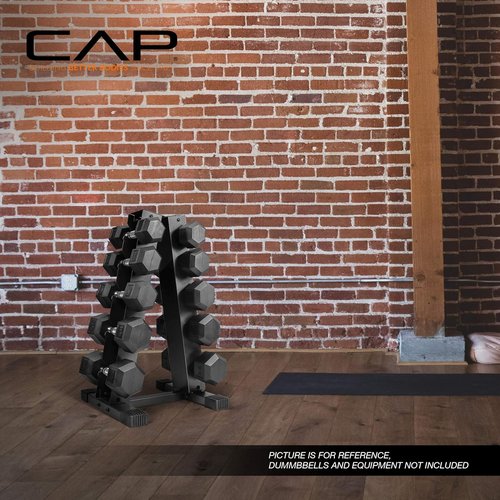 Cap A-Frame Dumbbell Weight Rack - Stylish Color Series for Organized Home Gym