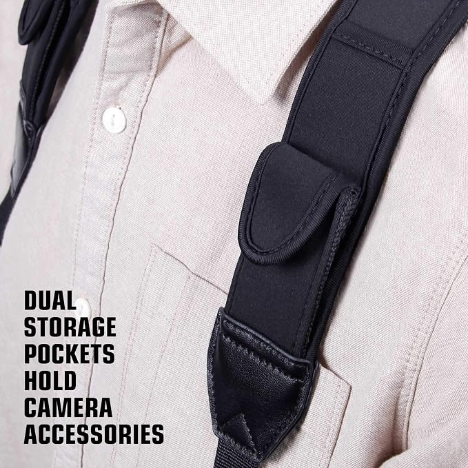 USA Gear DSLR Camera Strap Chest Harness