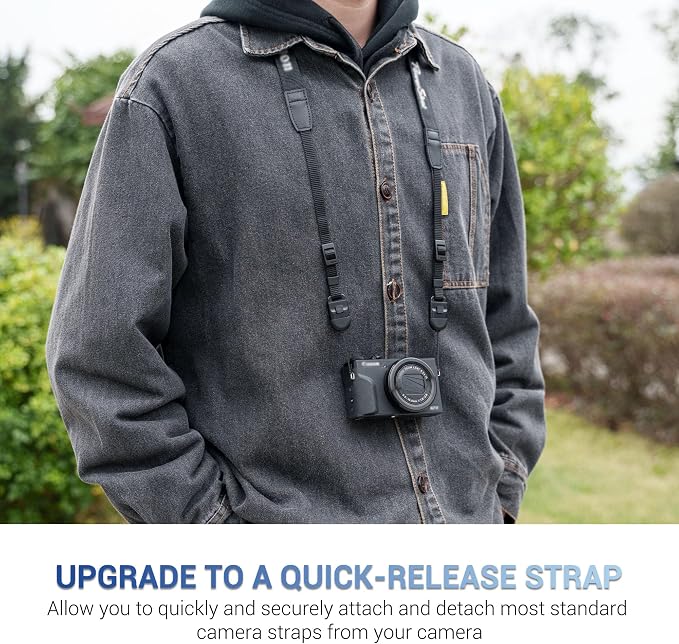 JJC 2Pack Camera Neck Strap Quick Release Buckle Connector