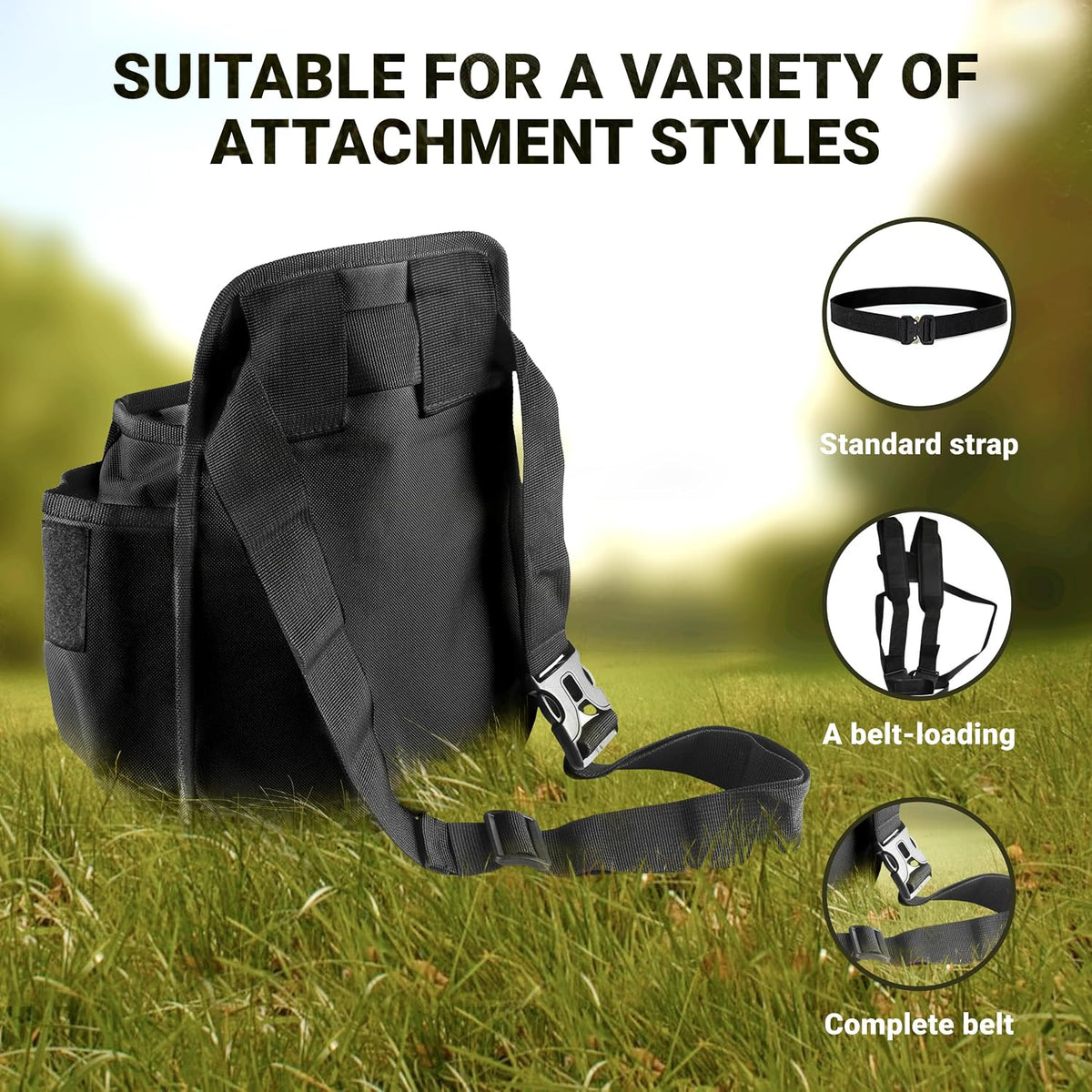 CKG Metal Detecting Finds Bag Waist Digger Pouch Tools