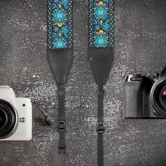 Camera Strap, Jacquard Weave 2" Shoulder Neck Straps