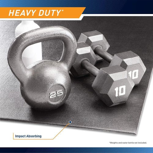 Marcy Fitness Equipment Mat - Durable Floor Protector for Treadmills, Ellipticals & Exercise Bikes