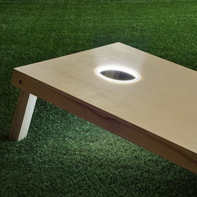 GoSports Cornhole Light Up LED Ring Kit 2pc Set