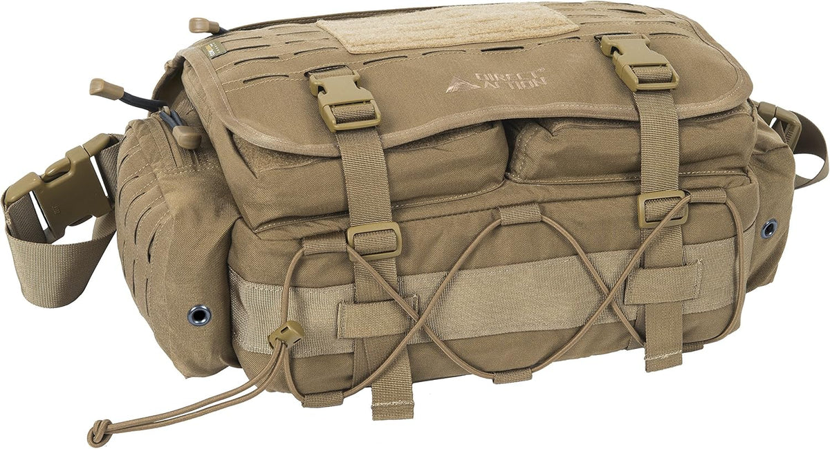 Direct Action Messenger Tactical Bag 10 Liter Capacity, ideal for laptop, ipad or tablet