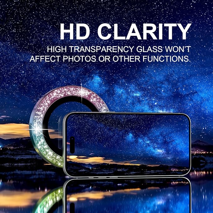 Choiche Compatible for iPhone 17 Pro/iPhone 17 Pro Max Camera Lens Protector