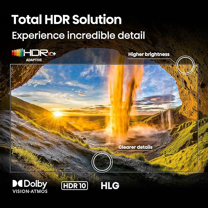 Hisense 100" Class E6 Series QLED 4K UHD Smart Fire TV (100E6QF, 2025 Model) - QLED, Native 144Hz, Dolby Vision IQ · Atmos, Motion Rate 240, HDR 10+, Game Mode Pro, Voice Remote with Alexa