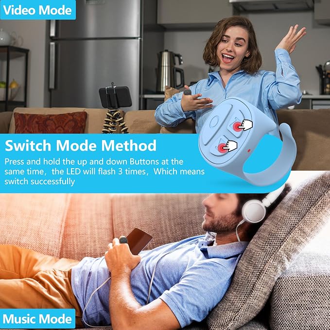 Tiktok Scrolling Ring, Scrolling Ring Remote