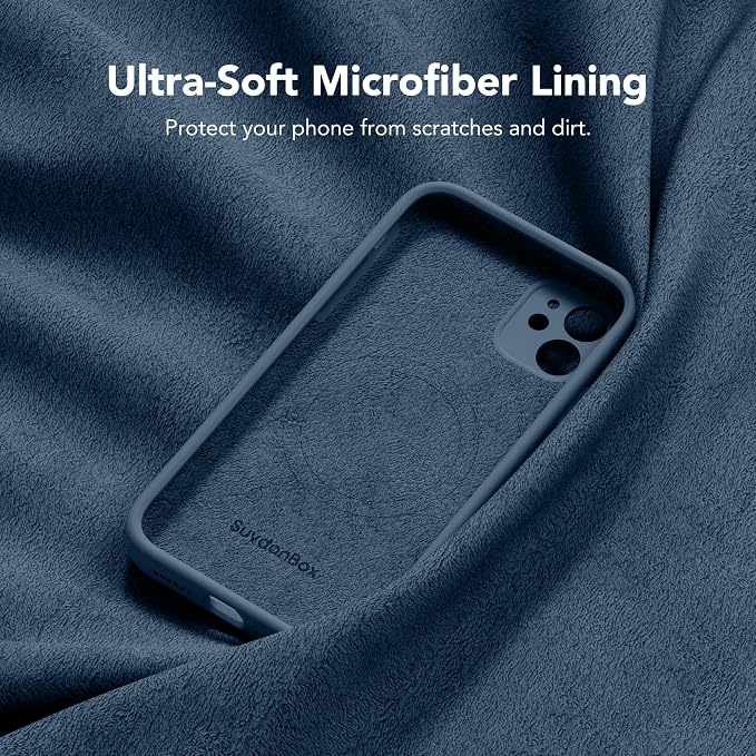 Magnetic for iPhone 11 Phone Case Silicone, Compatible