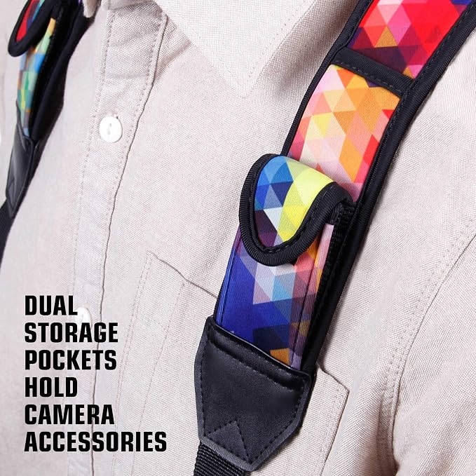 USA Gear DSLR Camera Strap Chest Harness