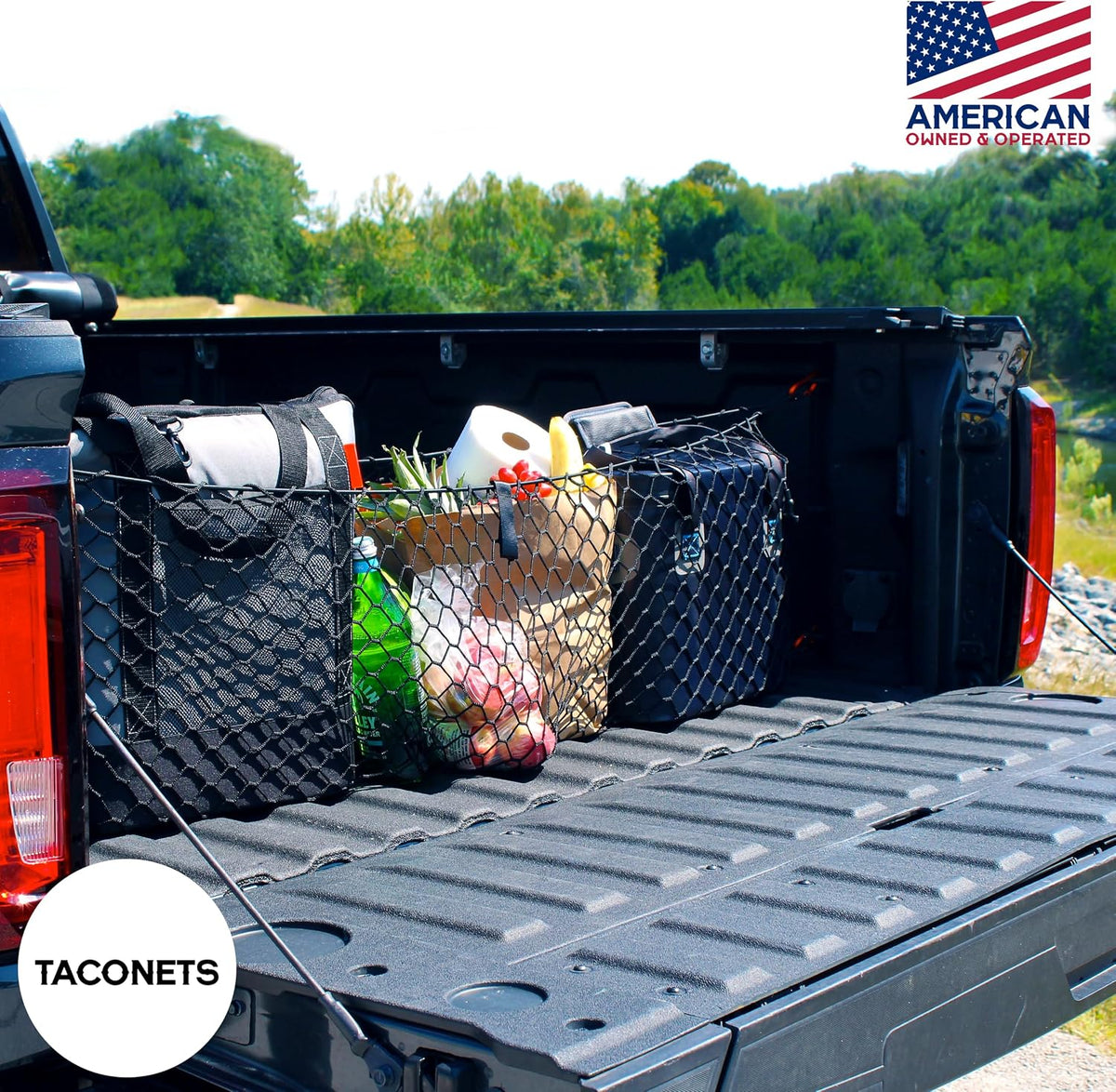 Envelope Cargo Net for GMC Sierra & Chevy Silverado - Fits 2013-Current