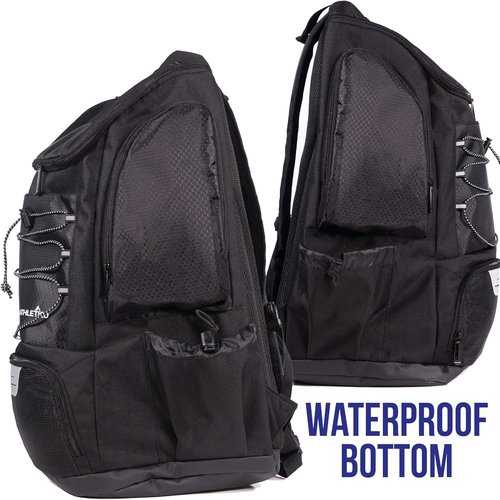 Athletico Swim Backpack - Versatile Swim Bag With Wet & Dry Compartments | Ideal for Swimming, Beach, Camping